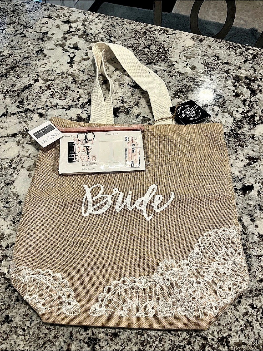 🌸Bride Tote Wedding Bag NWT🌸